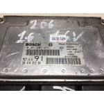 Peugeot 206 1.6 Motor Beyni ME7.4.4 0261207477 9647481580