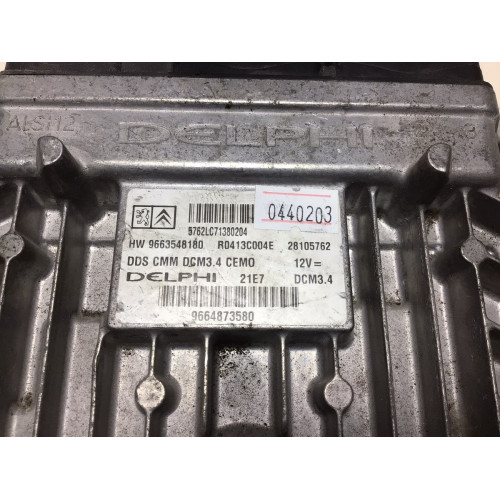 Peugeot 307 2.0 Motor Beyni R0413C004E 28105762 9663548180 9664873580 DCM3.4