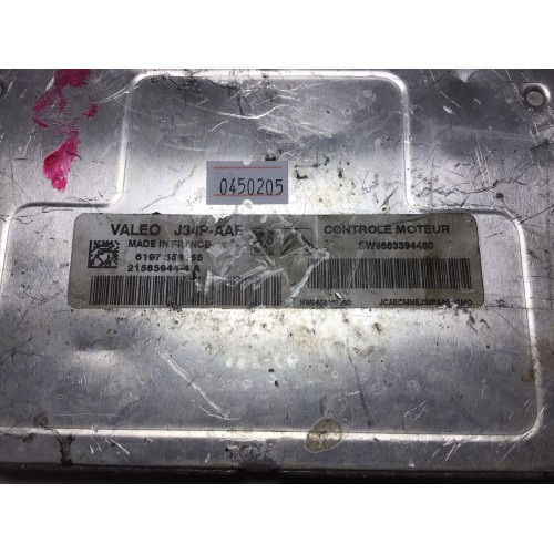 Peugeot 206 1.6 Motor Beyni 9663394480 21585944-4A 9655883280 J34P-AA