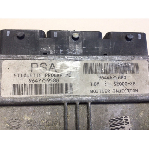 Peugeot 206 1.4 Motor Beyni 9647759580 9644625680