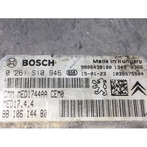 Peugeot 308 Motor Beyni 0261S10946 9810614480 MED17.4.4