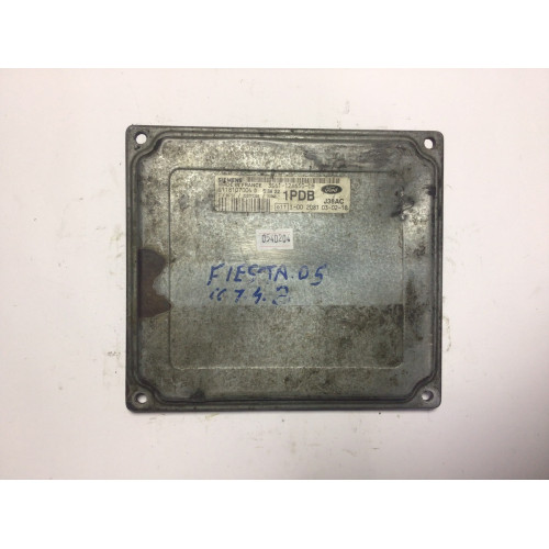 Ford Fiesta 1.2 Motor Beyni SIM22 S118107004D 3S61-12A650-CB 1PDB