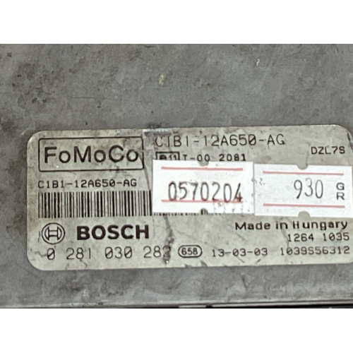 Ford Fiesta Motor Beyni C1B1-12A650-AG 0281030282