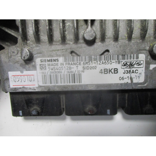 Ford Focus 1.8 Motor Beyni 5WS40512B-T 6M51-12A650-YB SID202 4BKB