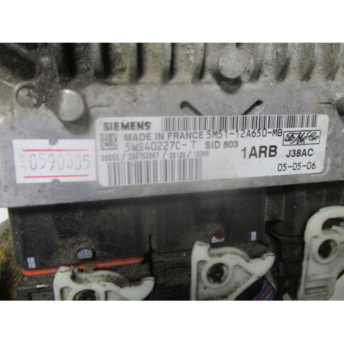 Ford Focus 2.0 TDCI Motor Beyni 5WS40227C-T 5M51-12A650-MB SID 803 1ARB