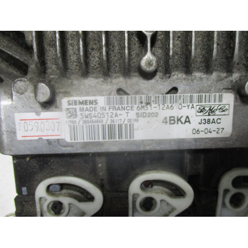Ford 2.0 TDCI Motor Beyni 5WS40512A-T 6M51-12A650-YA SID202 4BKA