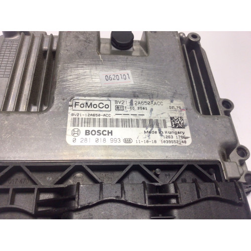 Ford Fiesta Motor Beyni 0281018993 BV21-12A650-ACC 