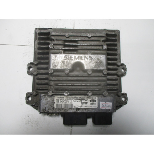Ford Fiesta 1.4 TDCI Motor Beyni 5WS40027K-T 2S6A-12A650-BL SID802 1BSF