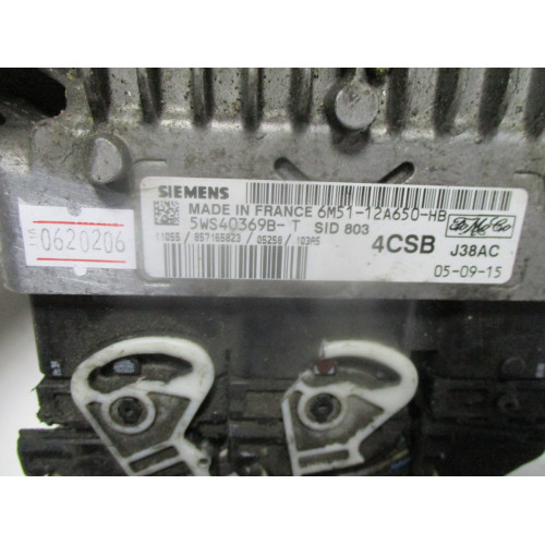 Ford Focus 2.0 TDCI Motor Beyni 5WS40369B-T 6M51-12A650-HB SID 803 4CSB