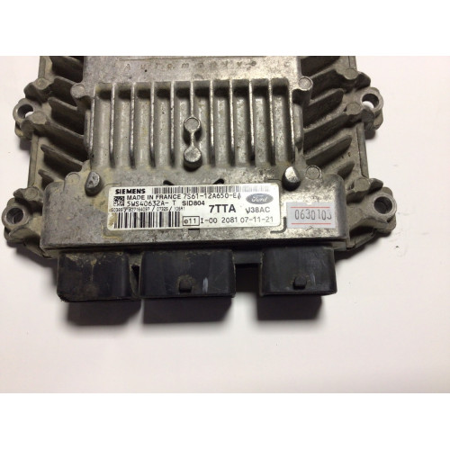 Ford Fiesta 1.4 Motor Beyni 5WS40632A-T 7S61-12A650-EA SID804 7TTA