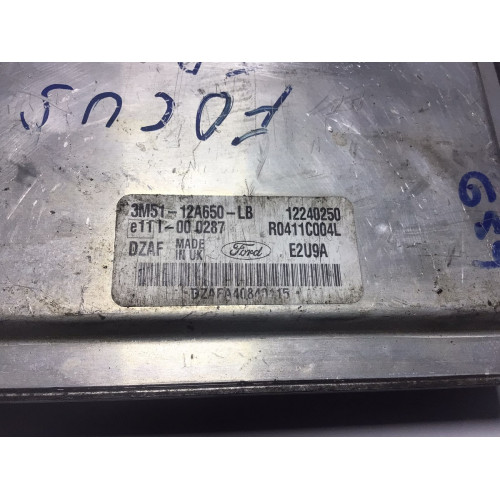 Ford Focus 1.8 Motor Beyni 3M51-12A650-LB 12240250 R0411C004L DZAF