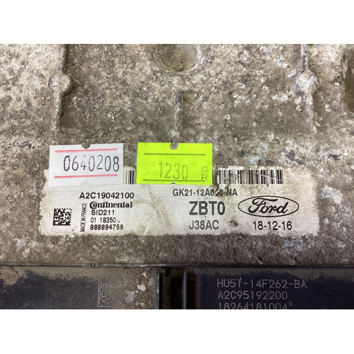 Ford Transit Motor Beyni GK21-12A650-NA A2C19042100 ZBT0 SID211