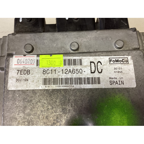 Ford Transit 2.4 TDCI Motor Beyni 8C11-12A650-DC DCU-104 7EDB