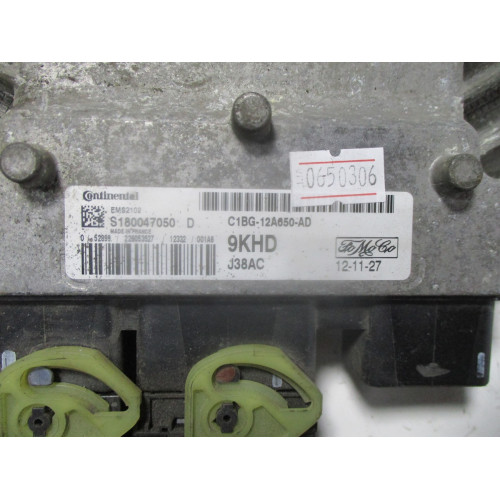 Ford Fiesta Motor MK9 1.2 Motor Beyni S180047050 C1BG-12A650-AD 9KHD 