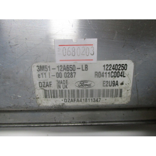 Ford Focus 1.8 TDI Motor Beyni R0411C004L 3M51-12A650-LB 12240250 DZAF