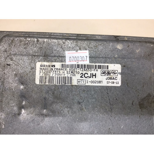 Ford Fiesta 1.25 Motor Beyni SIM210 S120977315H 6S61-12A650-FH 2CJH