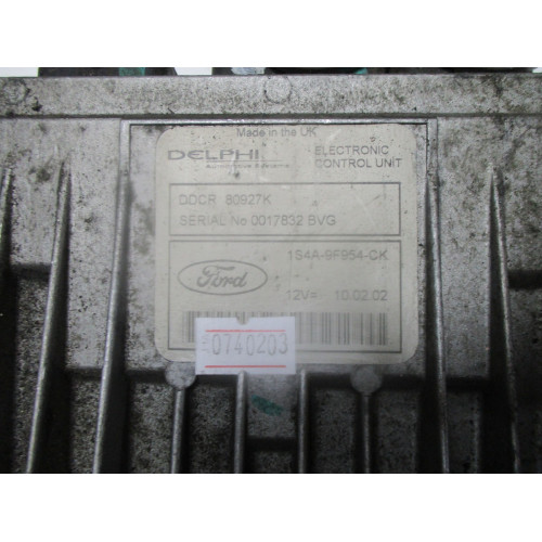 Ford Focus 1.8 TDCI Motor Beyni 1S4A-9F954-CK DDCR 80927K