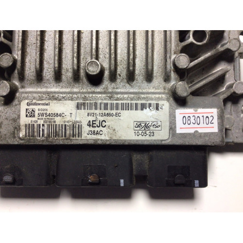 Ford Fiesta 1.4 TDCI Motor Beyni 5WS40584C-T  8V21-12A650-EC SID206 4EJC