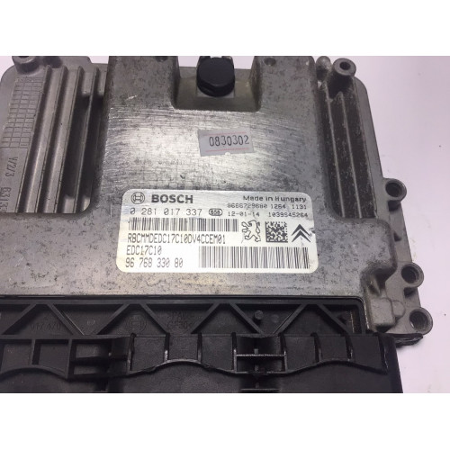 Peugeot 307 Citroen C4 Motor Beyni 0281011559 96.60653880 