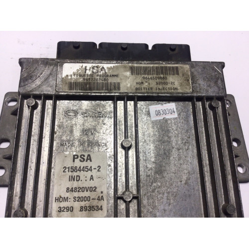 Citroen Xsara 1.4 Motor Beyni 9652202480 9646509880 S2000-2C
