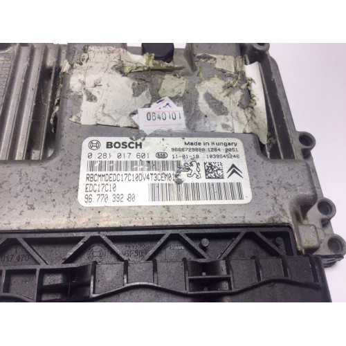Peugeot 206 207 Motor Beyni EDC17C10 0281017601 9677039280