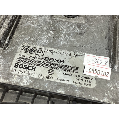 Ford Focus Motor Beyni 6M51-12A650-NB 0281011701 9BXB