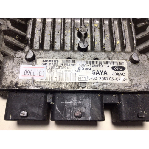Ford Focus 1.8 Motor Beyni  5WS40069A-T 3S61-12A650-LA SID804 5AYA