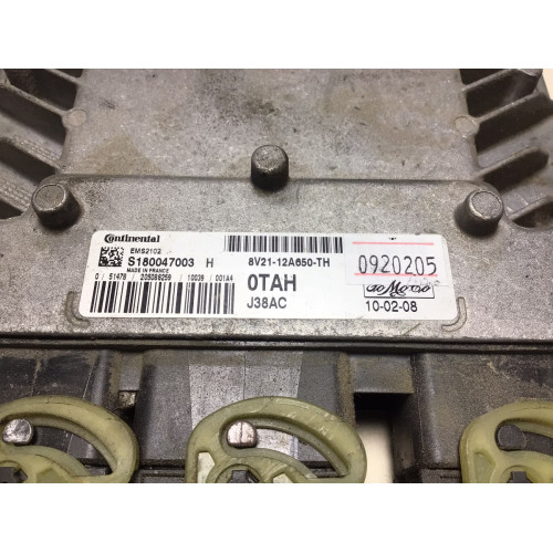 Ford Fiesta 1.4 TDCI Motor Beyni S180047003 H 8V21-12A650-TH EMS2102 0TAH