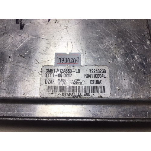 Ford Focus 1.8 Motor Beyni 3M51-12A650-LB 12240250 R0411C00L DZAF