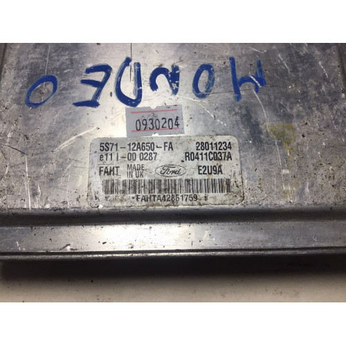 Ford Mondeo MK3 2.0 Motor Beyni 5S71-12A650-FA 28011234 R0411C037A FAHT