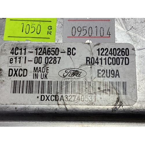 Ford Transit 2.0 TDCI Motor Beyni 4C11-12A650-BC 12240260 R0411C007D