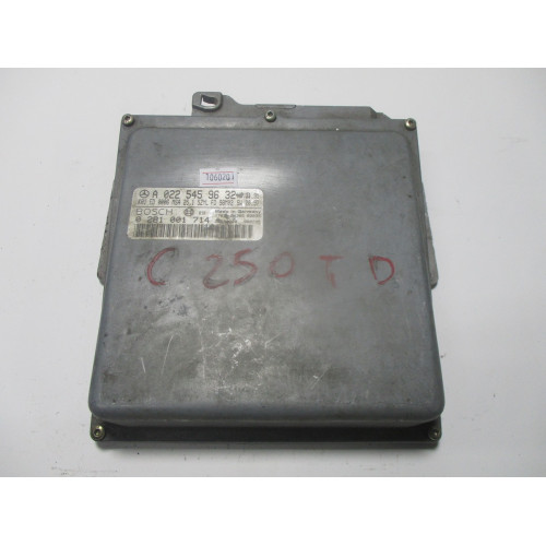 Mercedes W210 E250 2.5 TD Motor Beyni 0281001714 A0225459632