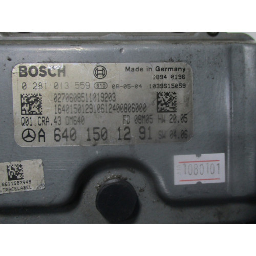 Mercedes W169 A180CDI Motor Beyni A6401501291 0281013559 CRA.43