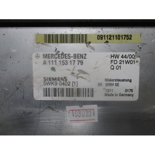 Mercedes W203 C180 C200 Motor Beyni A1111531779 5WK90402 [1]