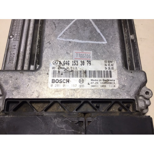 Mercedes W203 C200 CDI Motor Beyni 0281011162 A6461533079