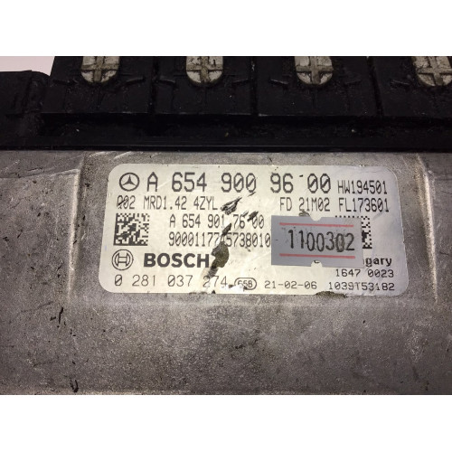 Mercedes W213 E220D Motor Beyni 0281037274 A6549009600 A6549017600