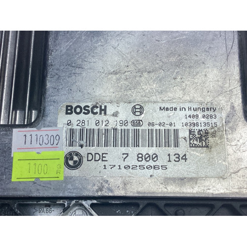 Bmw E60 Motor Beyni 0281012190 DDE7800134