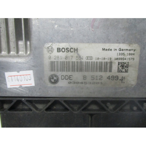 BMW E90 3.16 D Motor Beyni 0281017551 DDE8512499
