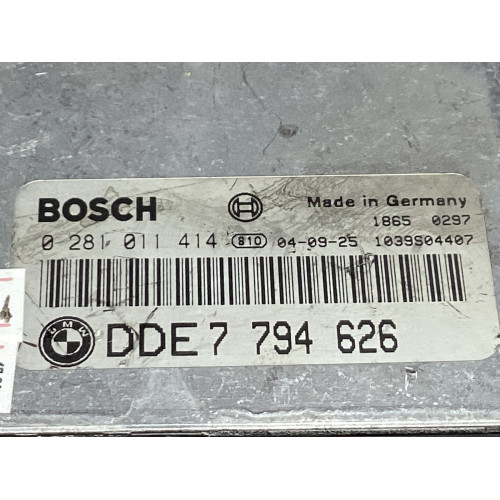 Bmw X5 E53 3.0 Motor Beyni 0281011414 DDE7794626