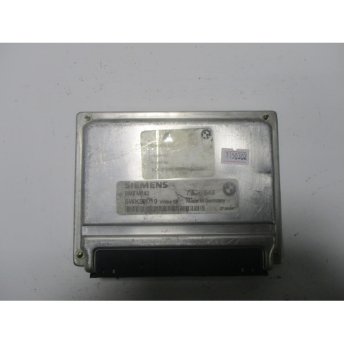 BMW E53 X5 3.0 Motor Beyni DMEMS43 5WK90019 7536649
