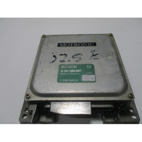 BMW E30 325İ Motor Beyni 0261200027 1708643.9