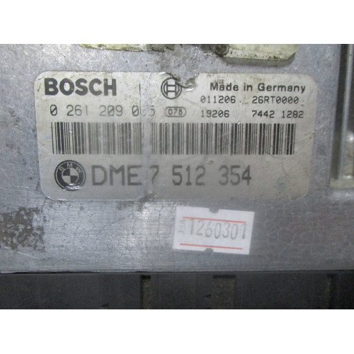 BMW E46 3.18 Motor Beyni 0261209005 DME7512354