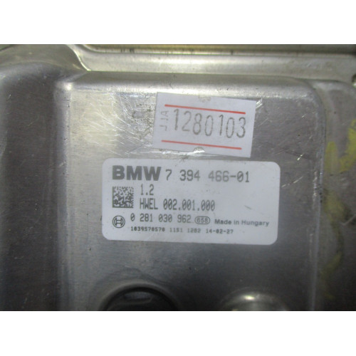 BMW f10 f25 f30 Motor Beyni 7394466-01 0281030962