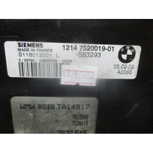 Mini Cooper R50 Motor Beyni 1214-7520019-01 S118012001 