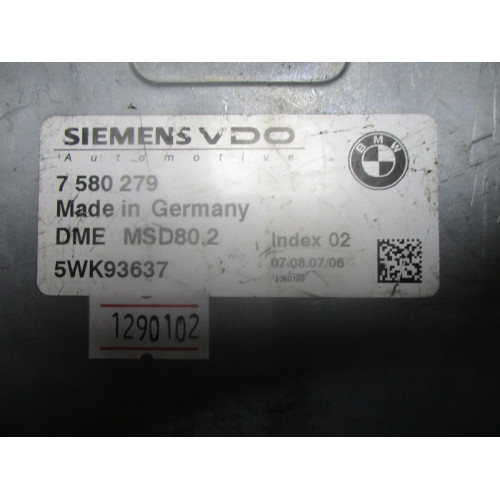 BMW 320İ Motor Beyni MSD80.2 5WK93637 7580279