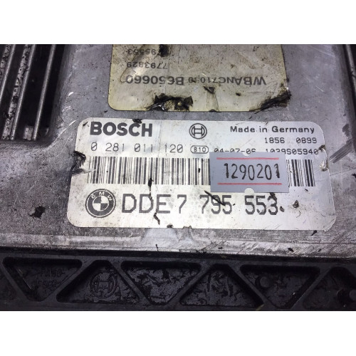 BMW E60 E61 Motor Beyni 0281011120 DDE7795553