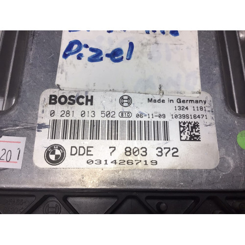 BMW E90 3.18 D Motor Beyni 0281013502 DDE7803372