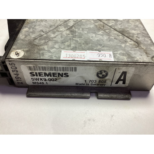 BMW E36 E46 Motor Beyni 5WK9002 1703808 MS40.1