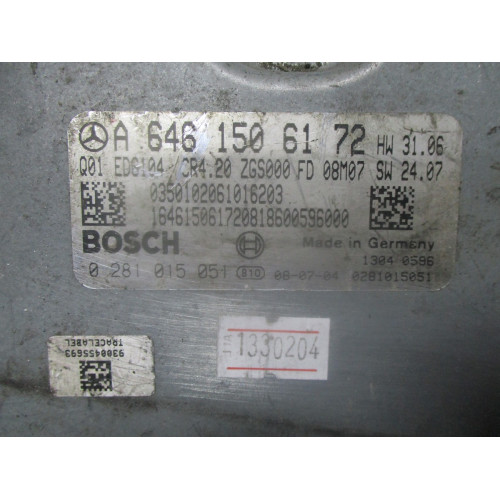 Mercedes Benz Sprınter Motor Beyni 0281015051 A6461506172