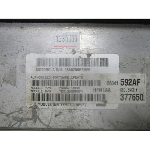 Jeep Cherokee Motor Beyni P56041592AF 56041592AF